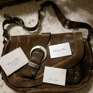 Christian Dior "Gaucho Saddle" bag
